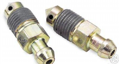 Honda  brake speed bleeders   cr125   cr250   cr500 