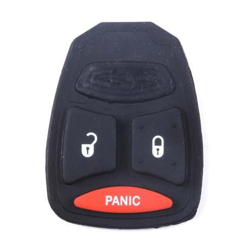 New replacement remote key fob 3 button pad repair for dodge chrysler jeep 