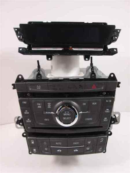 08 cadillac cts cd player radio w/display oem lkq