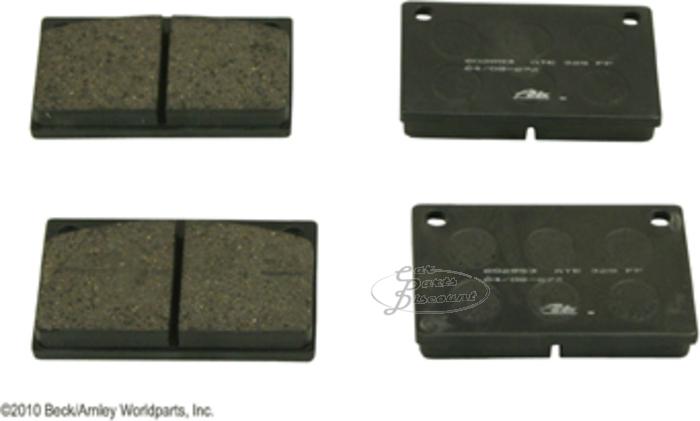 Beck arnley disc brake pad