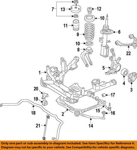 Bmw oem 37116857628 stabilizer bar-stabilizer link