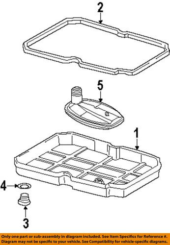 Mercedes-benz-mb oem 2202710380 auto trans oil pan gasket