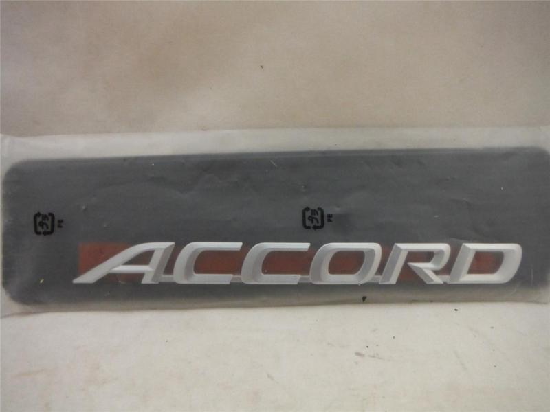 New 06 07 accord hybrid rear ornament emblem badge oem