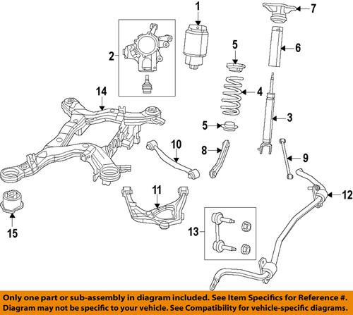 Jeep oem 68069675ad shock absorber/rear shock absorber