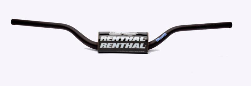 Renthal fatbar handlebar - rc/oem hon./kaw. bend - black  604-01-bk