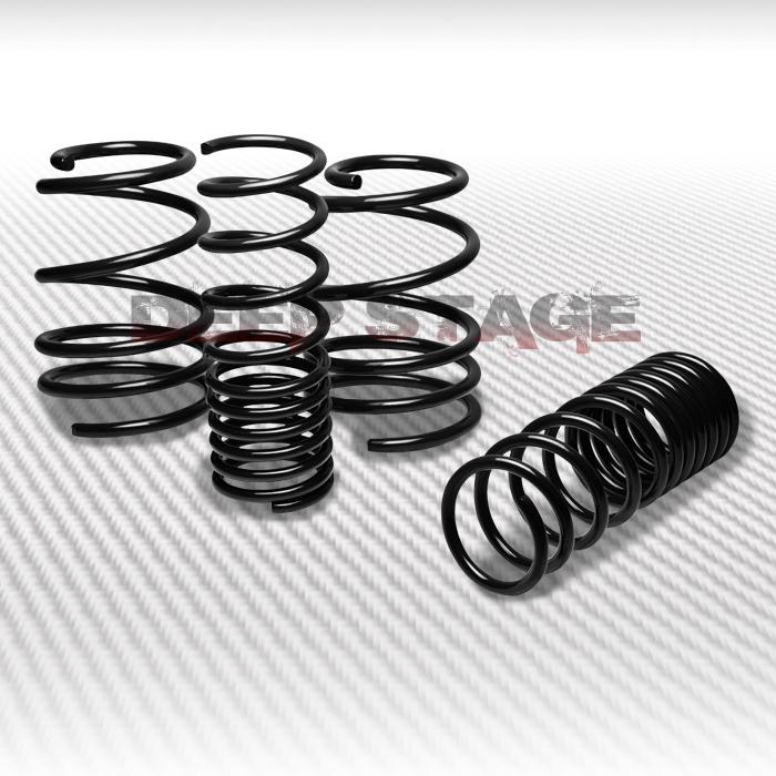 1"drop sport suspension lowering spring 10-13 mpv hatch gamma 1.6l/nu 2.0l black