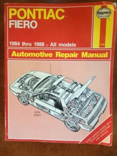 Pontiac fiero haynes automotive repair manual 1984-1988 complete