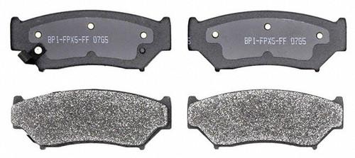 Acdelco durastop 17d556m brake pad or shoe, front-semi metallic brake pad