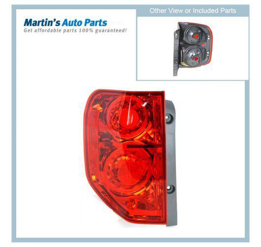 33551s9va02 ho2800154c red lens new tail light lamp left hand lh driver side