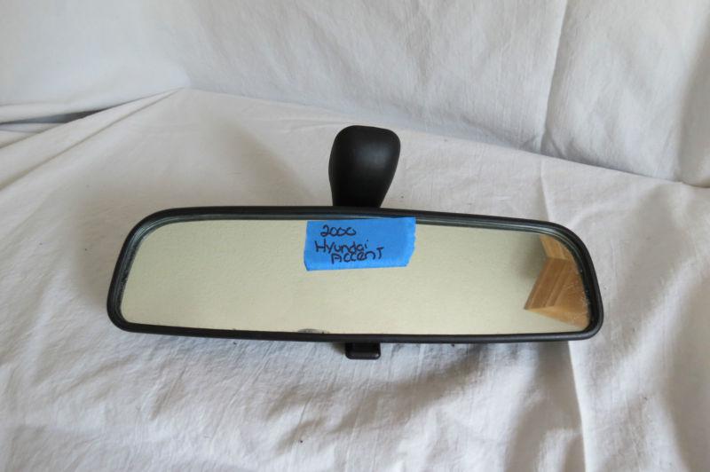 00-03 hyundai accent interior rear view mirror oem d13/00_2r 