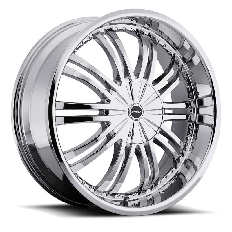 17" inch 5x115 5x112 chrome wheels rims 5 lug pontiac buick chevy olds 1.5" lip