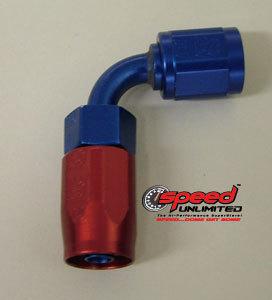 Russell 610150 -4 an aluminum hose end 90 degree