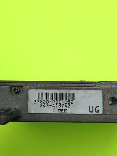 96-98 honda civic 1.6 a/t ecu ecm engine computer control unit 37820-p2e-l82