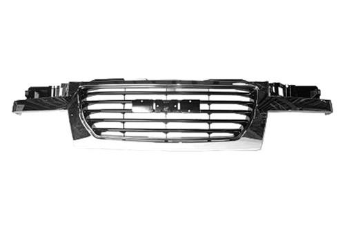 Replace gm1200530 - 04-12 gmc canyon grille brand new truck grill oe style