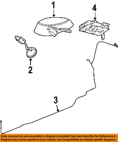 Mopar oem 5064724aa antenna