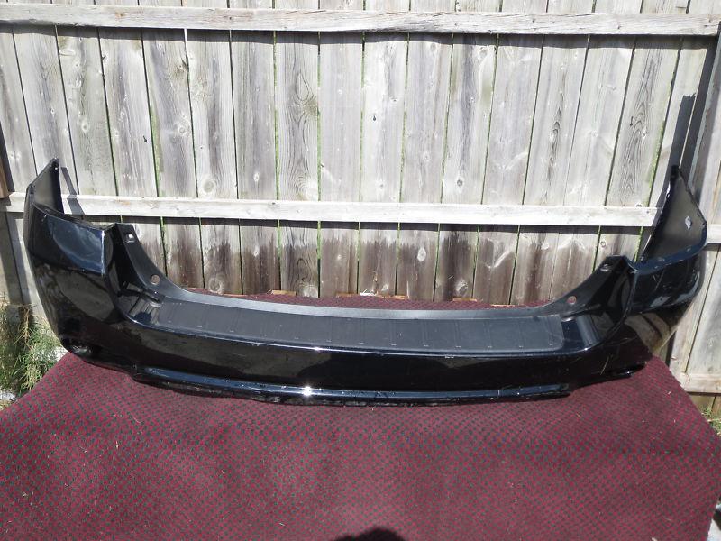 Toyota highlander rear bumper cover oem 08 09 10