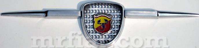 Fiat 600 abarth front emblem new