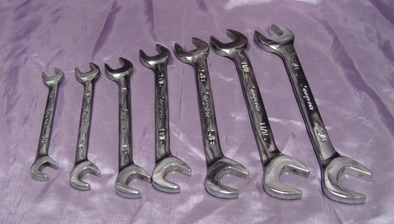 Snap on tools 7 piece 4 way angle head wrench set vs807b