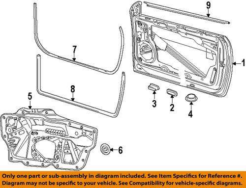 Volkswagen oem 1q0853955e1hh door-belt molding