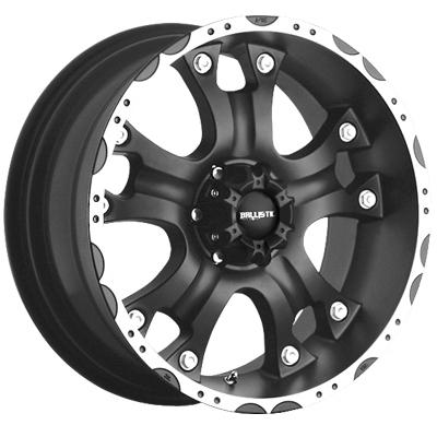 20" ballastic hostel 20" x 9" 6x5.5 escalade suburban qx4 flat black wheels rims