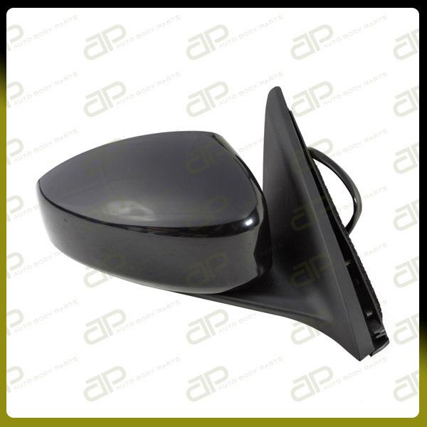 Infiniti g35 03-07 power heated mirror right black passenger rear view side rh