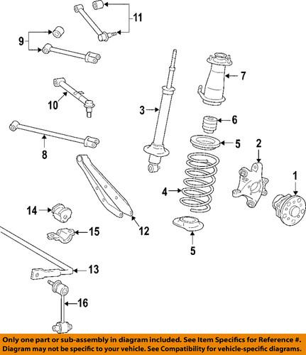 Lexus oem 4877030090 control arm/suspension control arm