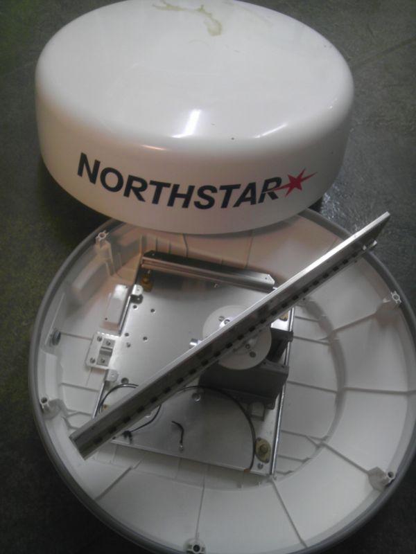 Jrc simrad northstar navico lowrance nke249 radar 4kw 24" radome shell tree hit