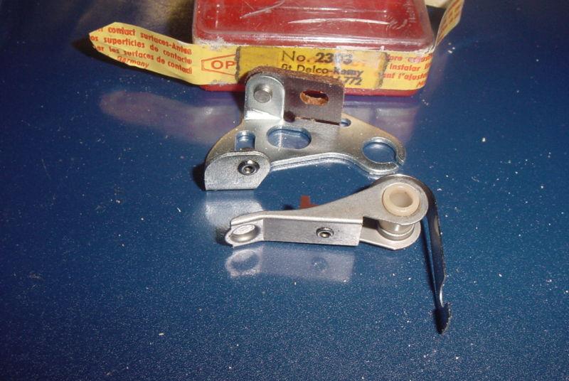 Nos contact points distributor packard 8 kaiser frazer 6 vauxhall victor velox