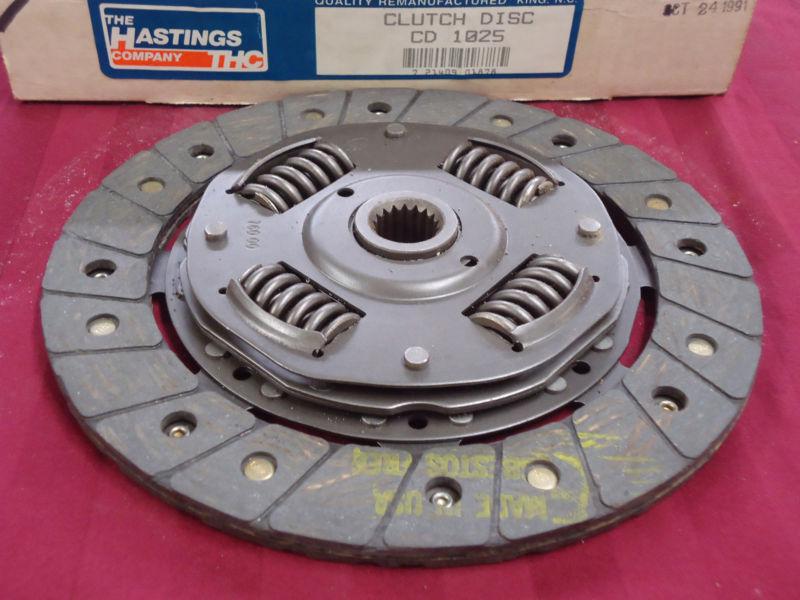 1987-90 chrysler-dodge-plymouth hastings clutch disc #cd1025--18 spline