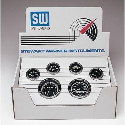 Stewart warner deluxe series analog gauge kit 82218