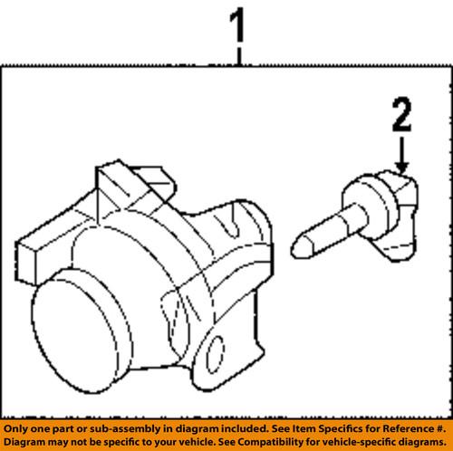 Ford oem 2c5z13n021aa fog lamp bulb