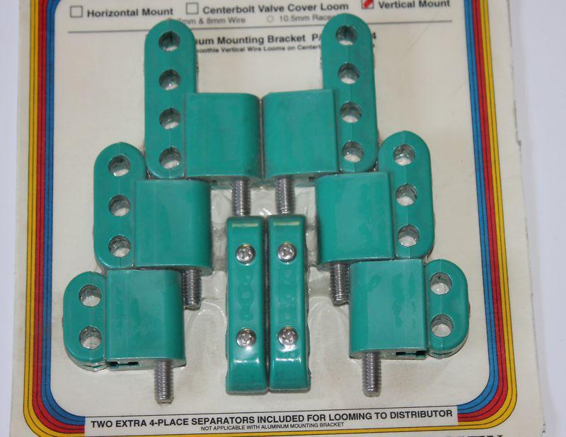 Made for you smoothie spark plug wire looms kit green vertical mount valve