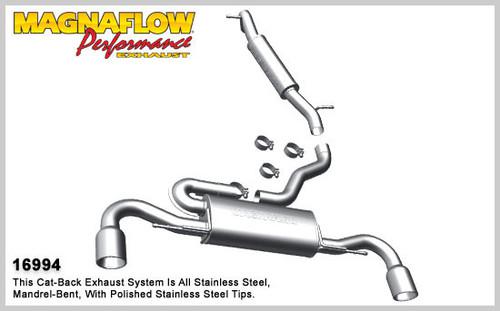 Magnaflow 16994   audi tt quattro stainless cat-back system performance exhaust