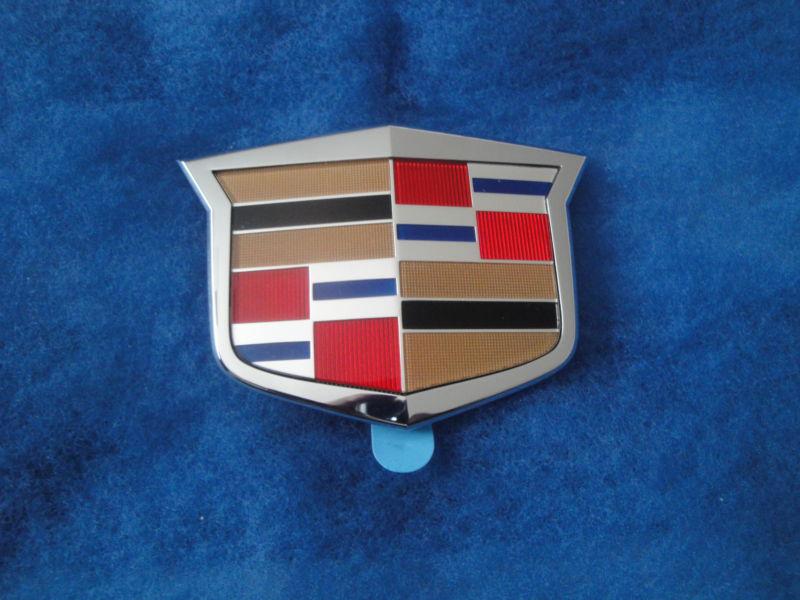 New genuine cadillac emblem with sticky back