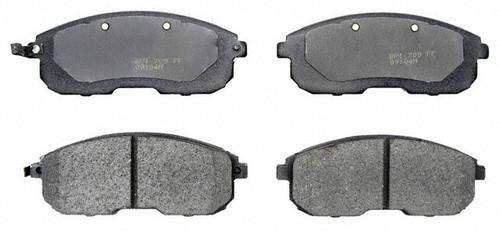 Acdelco durastop 17d653 brake pad or shoe, front-organic brake pad