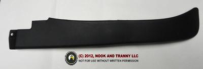 06-08 c6 corvette z06 lower front air dam deflector gm lh