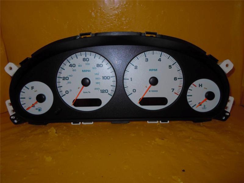 04 town & country speedometer instrument cluster dash panel gauges 93k