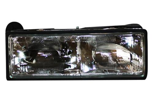 Tyc 20-1664-00 - 1987 chevy caprice right replacement headlight assembly