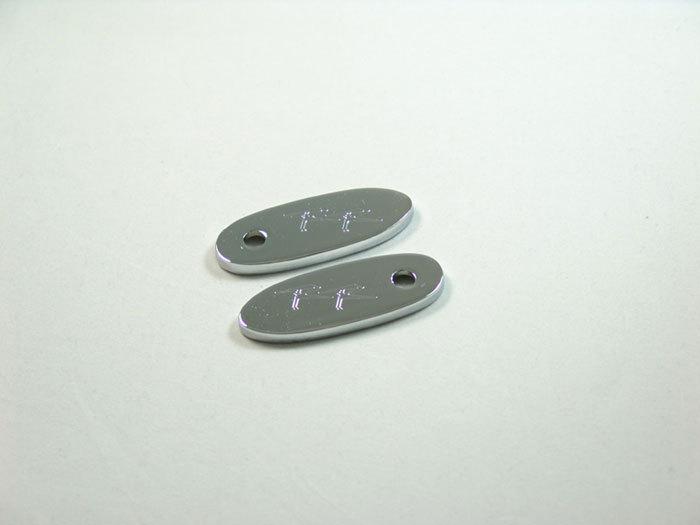 Chrome mirror base plates for honda cbr 600 900 929 9541000 rr