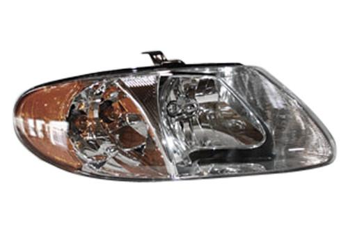 Tyc 20-6021-00 chrysler 4857700ac right replacement headlight assembly