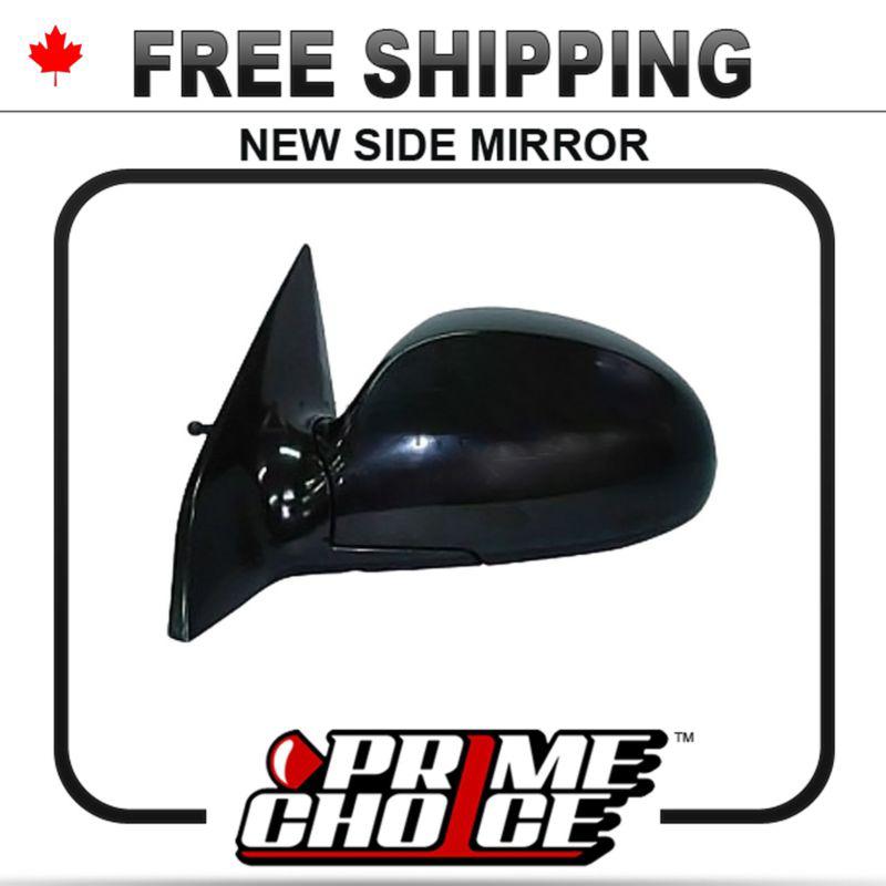 New manual drivers side view door mirror