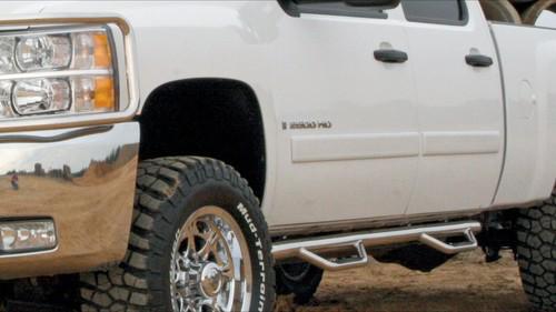 Go rhino dominator ii stainless steps silverado/sierra