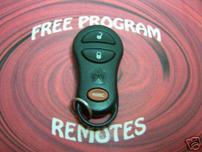 1 keyless remote dodge ram 1500 durango grand caravan town & country 04686481 aa