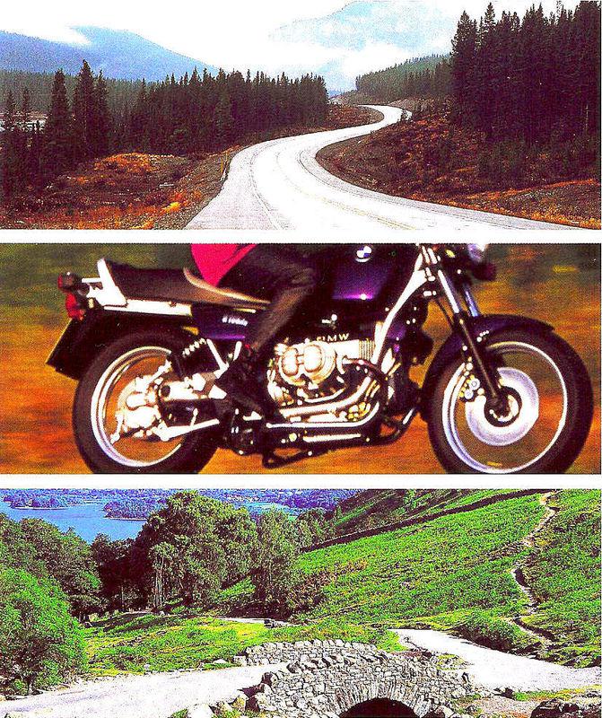 Sell 1992 BMW MOTORCYCLE TECHNOLOGY BROCHURE -BMW R32 K1 K75 K100 R100