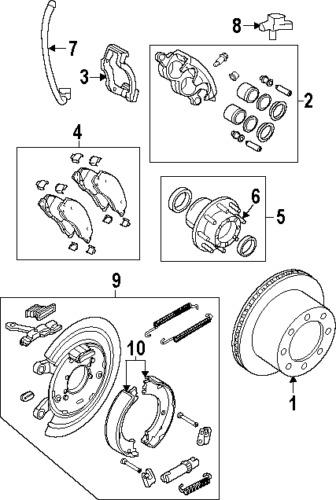 Dodge 5096145aa genuine oem factory original stud