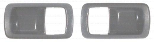 92  -  96  lh & rh  door handle bezel trim cover casing grey  fits: toyota camry