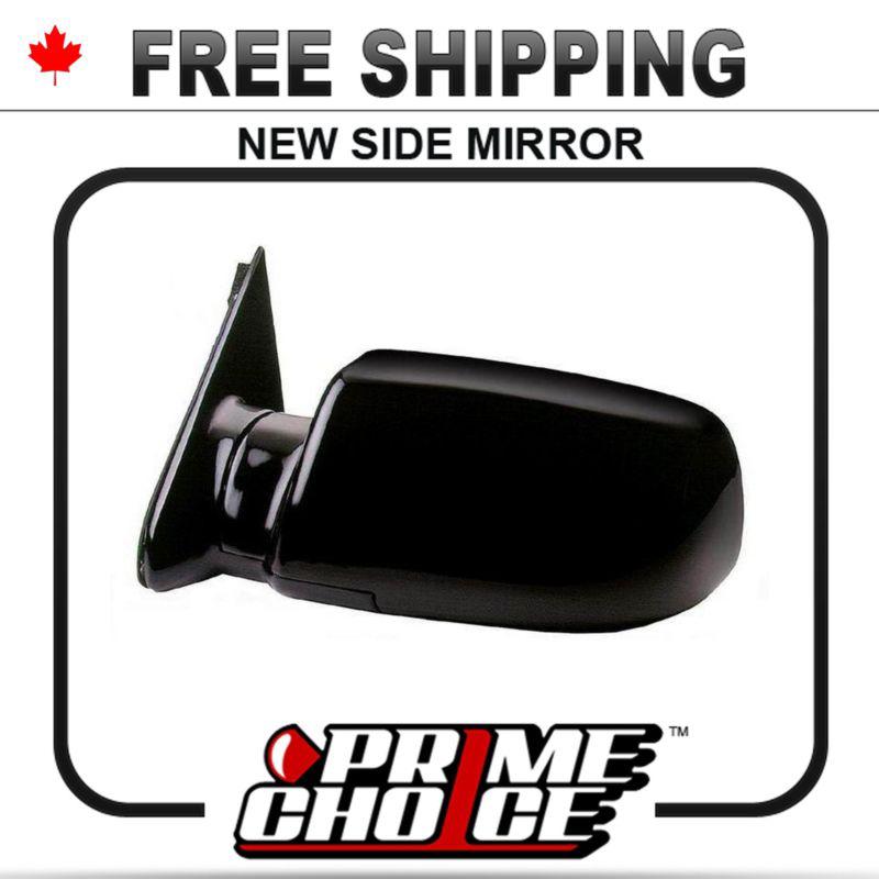 New manual driver side view mirror replacement left door