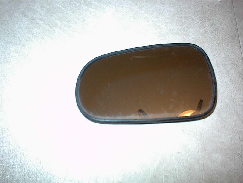 1993 acura integra  used mirror lh driver glass assembly 