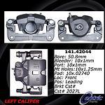 Centric parts 141.42044 front left rebuilt caliper with hardware