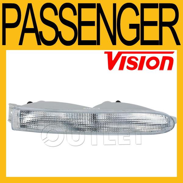 96-00 chrysler town country parking signal light lamp right passenger side r/h